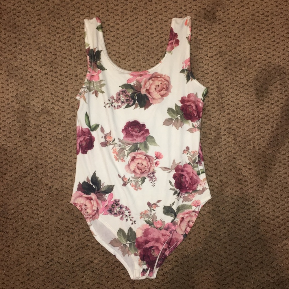 Floral bodysuit